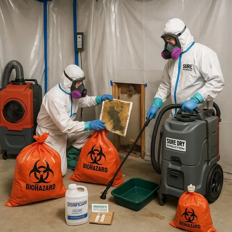 Contaminated Water Handling Protocols process in Lee County, TX